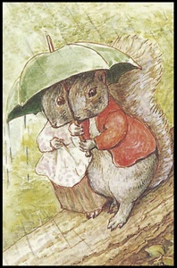 Postcard - The Tale Of Timmy Tiptoes - Beatrix Potter 2-057 - Picture 1 of 1