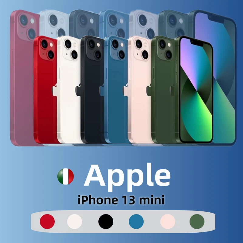 Neu Apple Iphone 13 Mini | 128GB 4GB RAM | Senza Simlock 2438 mAh Smartphone IOS - Immagine 1 di 4