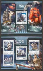 Guinea-Bissau 2017 - Sailing Ships - Marine Transport - MNH** SN. - Picture 1 of 1