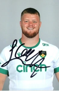 NORTHAMPTON SAINTS RUGBY UNION: LUKE GREEN SIGNIERT 6x4 PORTRAITFOTO + COA - Bild 1 von 1