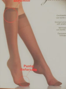 Damen-Kniestrümpfe, 40den, Franzoni, Comfort, Einheitsgröße,  Farbe miele - Bild 1 von 3