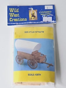 Wild West Creations - Covered Wagon Kit - 1:25 Scale - New - Picture 1 of 3