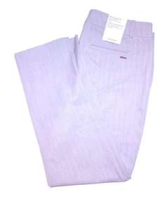 Calvin Klein Modern Essentials Damen Nadelstreifen grau Anzughose Größe 14 neu mit Etikett - Bild 1 von 12