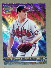 2000 Pacific Prism GREG MADDUX #14 Rainbow Foil Atlanta Braves HOF 