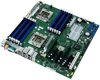 Motherboard Fujitsu Siemens D2618-A12 GS1 2x LGA1366 12x DDR3 Pcie PCI - Image 1 of 2