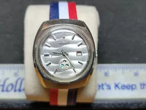 Vintage Russian Cormalan Automatic Winds Works Keeps Time - Bild 1 von 3