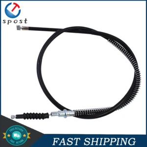 Fits For Yamaha YFS200 Blaster200 1988-2006 Black Vinyl Clutch Cable - Picture 1 of 6