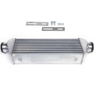 27*7*4in Universal Tube & Fin Front Mount Turbo Intercooler FMIC Aluminum Parts - Bild 1 von 14
