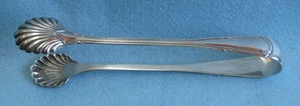 Pinze ghiaccio vintage Tiffany & Co argento sterling design Italia conchiglia senza monogramma - Foto 1 di 10