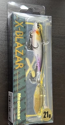 Megabass X-BLAZAR - Nueva plantilla vibratoria - 21 g - 64 mm - 2,52"" - Nueva JDM Foto 1 de 4