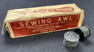 Vintage RICHARD'S SEWING AWL Model No. 1331. Original Packaging & Instructions. - Picture 1 of 5