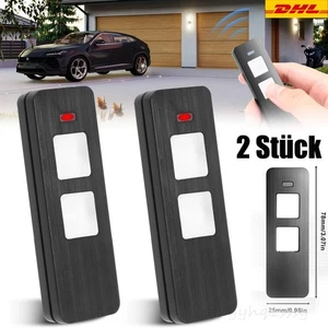 2x SOMMER Garagentor Fernbedienung Ersatz | 868 MHz SOMloq2 Rolling Code 2-Kanal - Bild 1 von 12