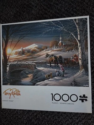 Terry Redlin Almost Home 1000 piece puzzle - Image 1 of 4