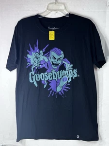 Camiseta gráfica Goosebumps 2020 Slappy The Dummy Creepy Co L negra - Imagen 1 de 6