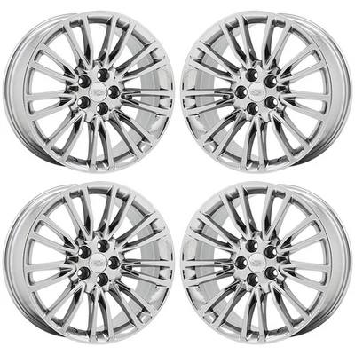 20 英寸凯迪拉克 CT6 亮铬轮辋工厂原始设备制造商 4765 交换 — 第 1/4 张图片