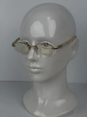 Gafas Cartier C50F22KK beige y dorado Foto 1 de 4