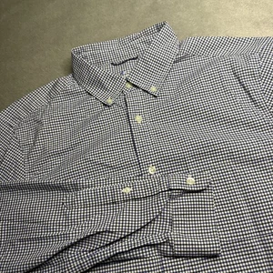 EUC Vineyard Vines Herren Large OTG Performance Button Down Karo blau Hemd brrr - Bild 1 von 8
