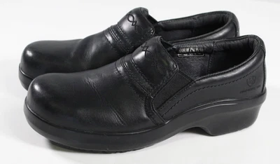 Ariat Work ATS Expert Safety Clogs Women's Sz 10 US 41.5 EUR Black Composite Toe - Image 1 of 4
