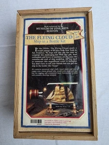 The Flying Cloud Ship in a Bottle Model Kit by National Geographic NOS - Picture 1 of 5