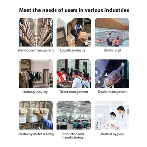 11 Barcode-Scanner 2D Handheld Mobiler Computer 5.0-Zoll-Touchscreme 4G WiFi 3GB - Bild 1 von 24