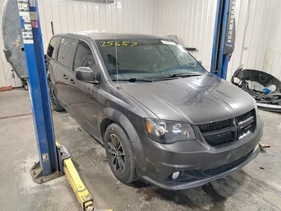 2018 Dodge Caravan Left Driver Sun Visor Black Used OEM 268-01671L - Image 1 of 4