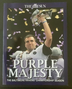 JOE FLACCO - PURPLE MAJESTY - BALTIMORE RAVENS SUPER BOWL CHAMPIONS - 2013  SUN - Bild 1 von 2