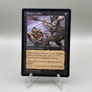 Sadistic Glee - Tempest - Magic the Gathering MTG - LP - Picture 1 of 2