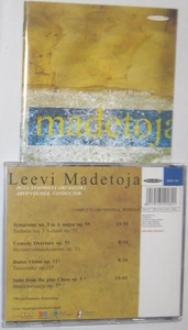 Leevi MADETOJA: Symphony #3, Suite from Chess, Dance Vision, Comedy Overture - Picture 1 of 1