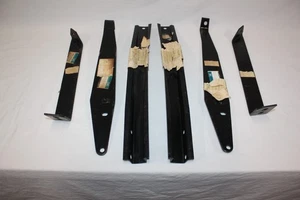 1965 1966 1967 C2 Corvette NOS GM Front Bumper Bracket Set 6 Piece Set - Bild 1 von 13