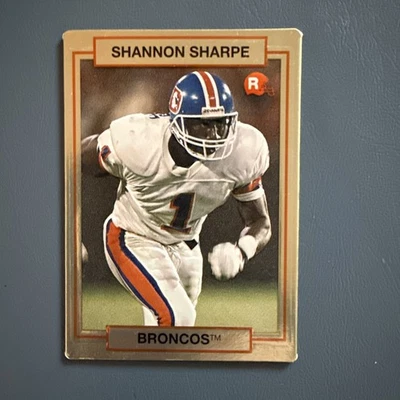 1990 Action Packed Rookie Update - Shannon Sharpe #46 (RC) - Image 1 of 2