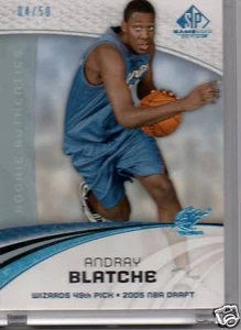2005-06 SP Game Used Andray Blatche Rookie 04/50 - Picture 1 of 1