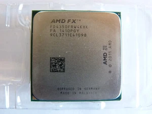 AMD FX 4350 - 4,2 GHz Quad-Core (FD4350FRW4KHK) CPU ; Prozessor - Bild 1 von 2