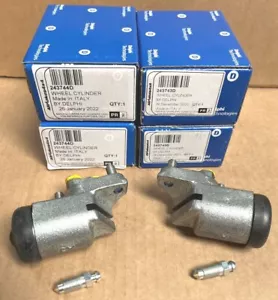 Delphi Land Rover Series 88 109 Front L & R Brake Cylinders 11" Drums 243743/4 - Picture 1 of 4