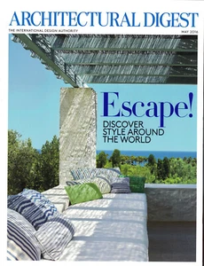 Architectural Digest Mai 2016 Flucht! Discover Style Around the World - Bild 1 von 1