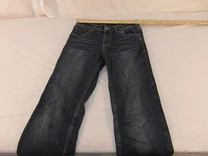 Silver Jeans Girls Size 14 Garrett Cut Dark Wash Denim Jeans - Picture 1 of 12