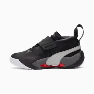 BALMAIN X PUMA Athletic Court Black - Size 10 - Picture 1 of 5