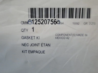 GMC/CHEVY/OLDSMOBILE/PONTIAC MANIFOLD GASKET 12520756 - Изображение 1 из 3