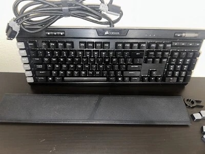 Corsair K95 RGB PLATINUM Cherry MX Brown CH-9127012-NA Wired Keyboard - Image 1 of 4