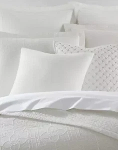 RALPH LAUREN Sascha Textured Cotton Medallion Duvet Cover 3-Pc Set Queen $385 - Picture 1 of 12