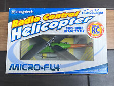 New Megatech Micro-Fly Wireless Radio Control Helicopter Over 100 Ft MTC9508