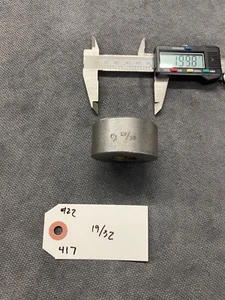 ROUND PUNCH DIE ROPER WHITNEY DIACRO DI-ACRO CLEVELAND PRESS SIZE 19/32 417 #22 - Picture 1 of 2