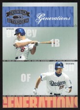 2004 Throwback Threads Generations Steve Garvey Shawn Green #/1500 Dodgers