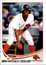 2017 Florida Fire Frogs Choice #17 Ray-Patrick Didder - NM Baseball Card