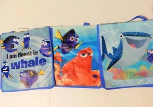Lote de 3 BOLSOS REUTILIZABLES FINDING DORY, NUEVO conjunto 1 - Imagen 1 de 1