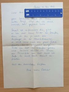 DDR Autogramm Karin Oehler 1973 Weimar Sängerin Chanson Jazz ab 1976 BRD - Picture 1 of 2