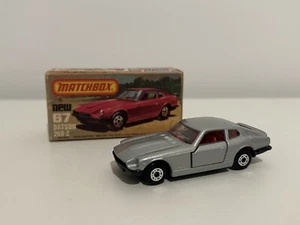 Vintage Matchbox 1977 Superfast MB67 Datsun 260-Z Silver - Original Box - Picture 1 of 13