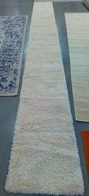IVORY 2'-3" x 21'-0" Back Stain Rug, Reduced Price 1172773858 SG151-1212-221 - Image 1 of 4