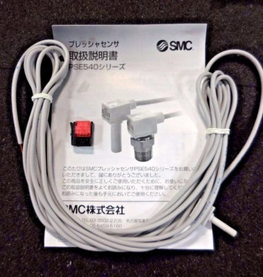 SMC PSE543-R04-C2 Pneumatic Pressure Sensor/ Switch "NEW" - Image 1 of 2