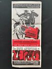 THE EROTIC ADVENTURES OF ZORRO Australian Daybill Movie Poster 70s thriller