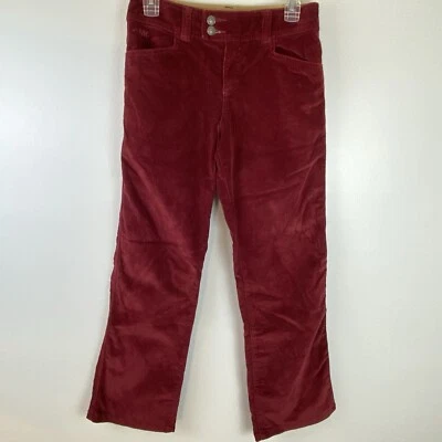 Mountain Khakis Women’s Burgundy Stretch Corduroy Pants Size 2 Regular - Image 1 of 4